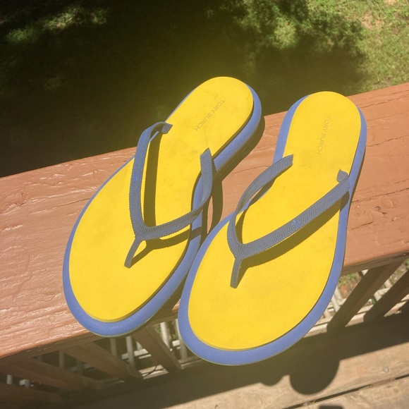 Tory Burch Shoes - Tory Burch platform flip flops
